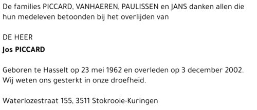 Jos Piccard