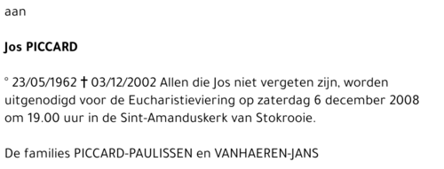 Jos Piccard