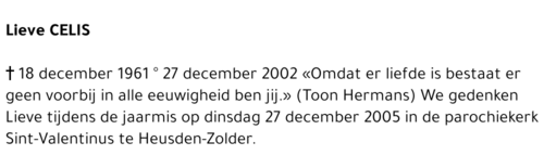 Lieve Celis