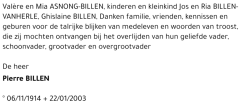 Billen Pierre