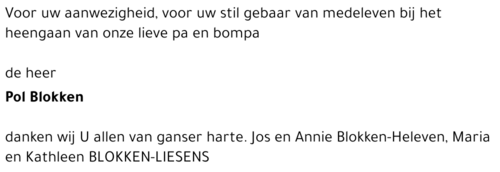 Pol Blokken
