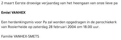 Emiel VANHEX