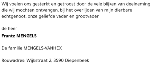 Frantz MENGELS