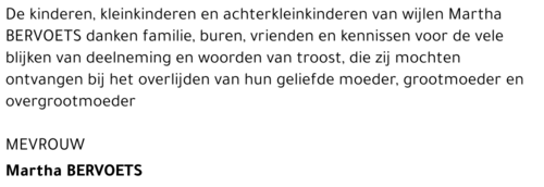 Martha Bervoets