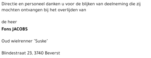 Fons Jacobs