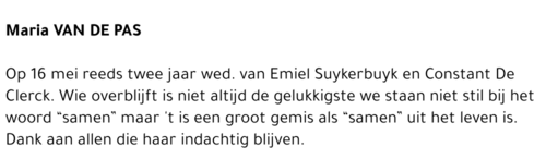 Maria VAN DE PAS