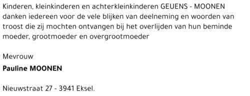 Pauline MOONEN