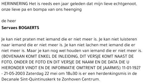 Servaes Bogaerts