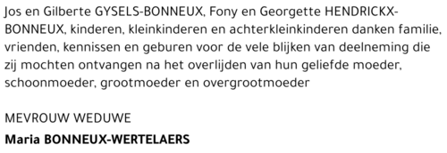 Maria Wertelaers