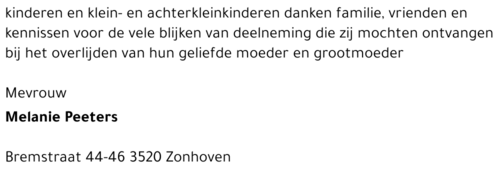 Melanie Peeters