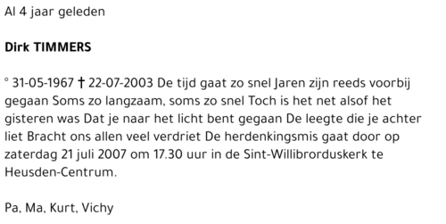 Dirk Timmers