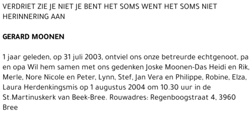 Gerard MOONEN