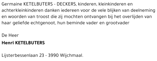 Henri KETELBUTERS
