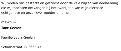 Toke Geelen
