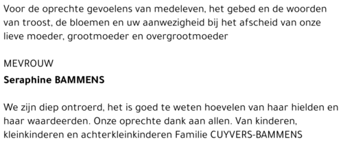 Seraphine Bammens