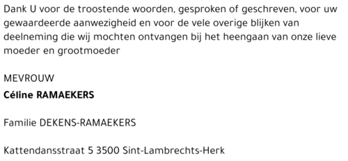 Celine Ramaekers