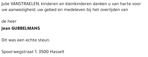Jean GUBBELMANS