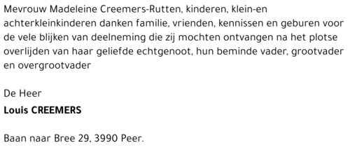 Louis CREEMERS
