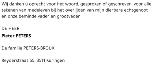 Pieter Peters