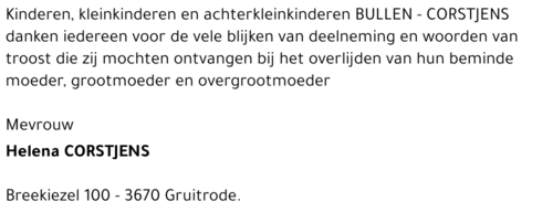 Helena CORSTJENS