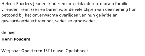 Henri Pouders