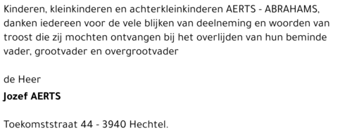 Jozef AERTS