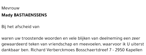Mady Bastiaenssens