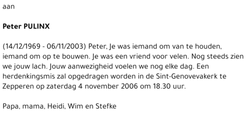 Peter Pulinx