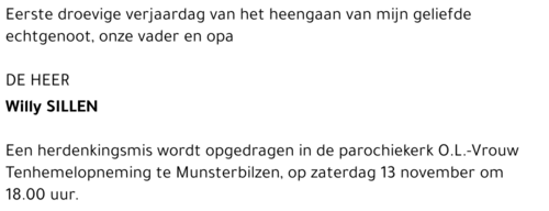 Willy SILLEN