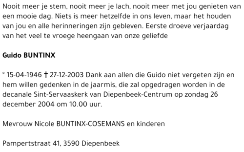 Guido BUNTINX