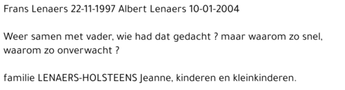 Albert Lenaers