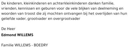 Edmond WILLEMS