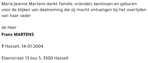 Frans Martens