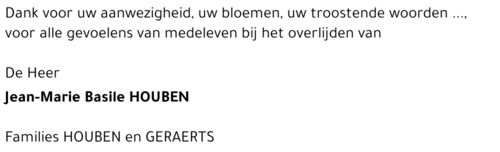 Jean-Marie Basile HOUBEN