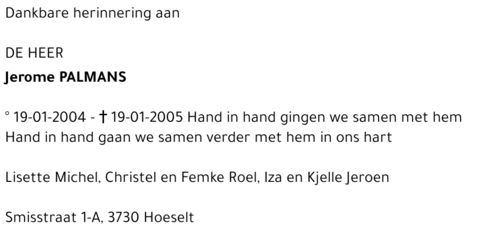 Jerome Palmans