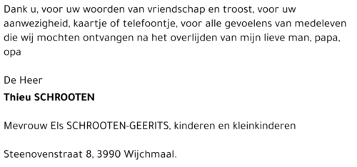 Thieu Schrooten