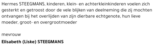 Elisabeth Steegmans