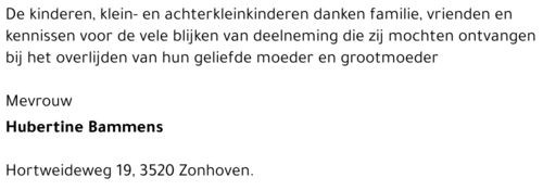 Hubertine Bammens