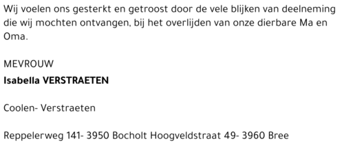 Isabella Verstraeten