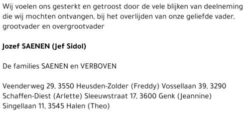 Jozef SAENEN