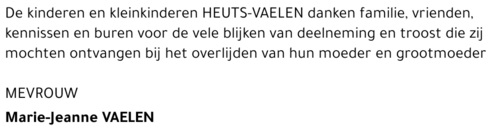 Marie-Jeanne Vaelen