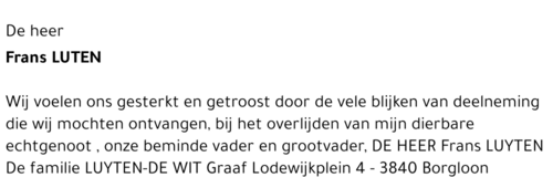 Frans LUYTEN