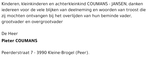 Pieter COUMANS