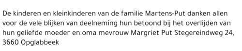 Margriet Put