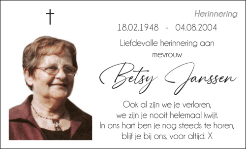 Betsy Janssen