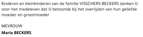 Maria Beckers