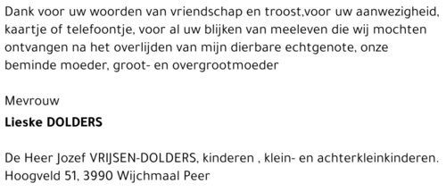 Lieske Dolders