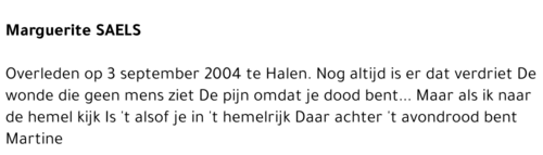 Marguerite Saels