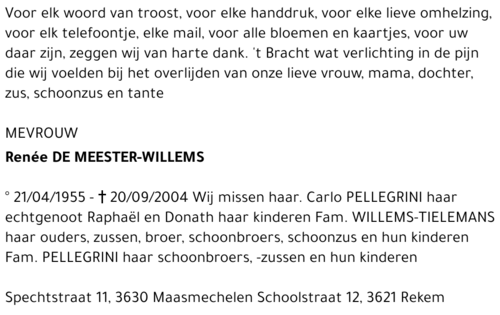 Renée De Meester-Willems