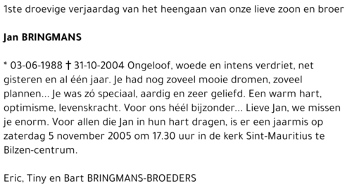 Jan BRINGMANS